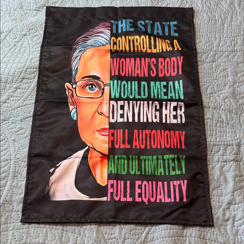 RBG Colorful Inspirational Flag